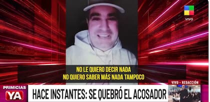 Hernán Bloquero se quebró al hablar con Pablo Layus (Foto: Captura TV)