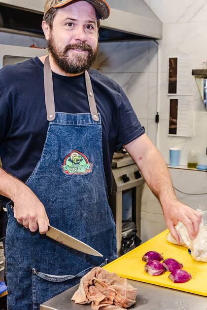 Hernán Bourlon innovando en la cocina