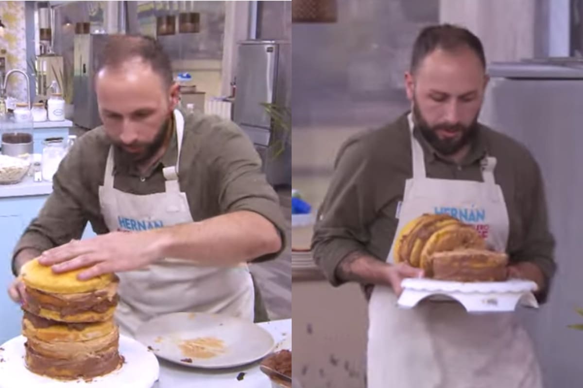 Hernán Canalini sufrió un imprevisto en Bake Off Argentina (Telefe) y pidió irse del programa