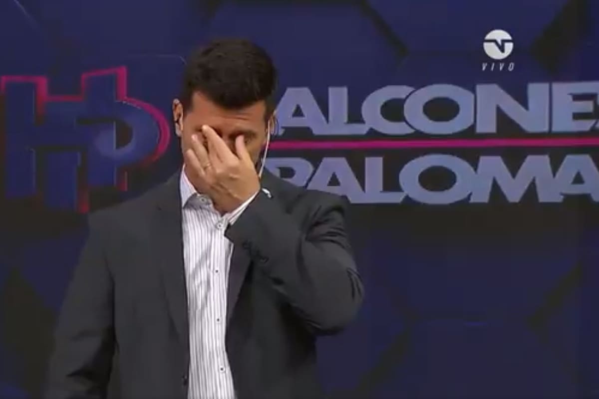 Hernán Castillo habló de la muerte de su papá al abrir el programa Halcones y Palomas