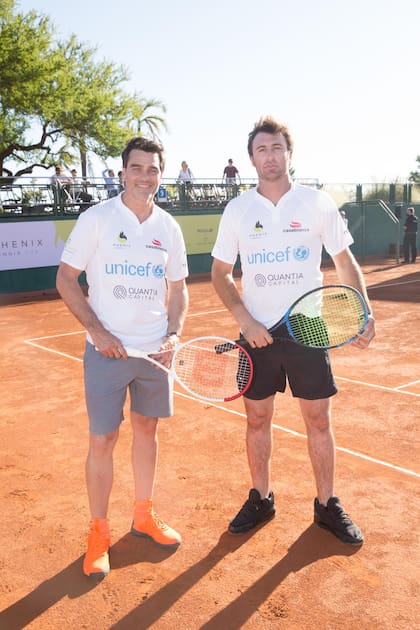 Hernán Drago formó equipo con el polista Alfredo Cappella