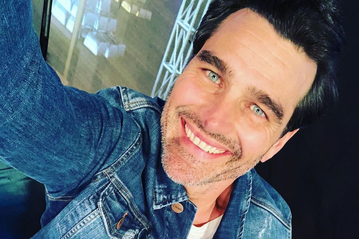 Hernán Drago mostró todo su romanticismo.