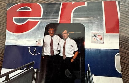 Hernán, es sus tiempos de American Airlines.