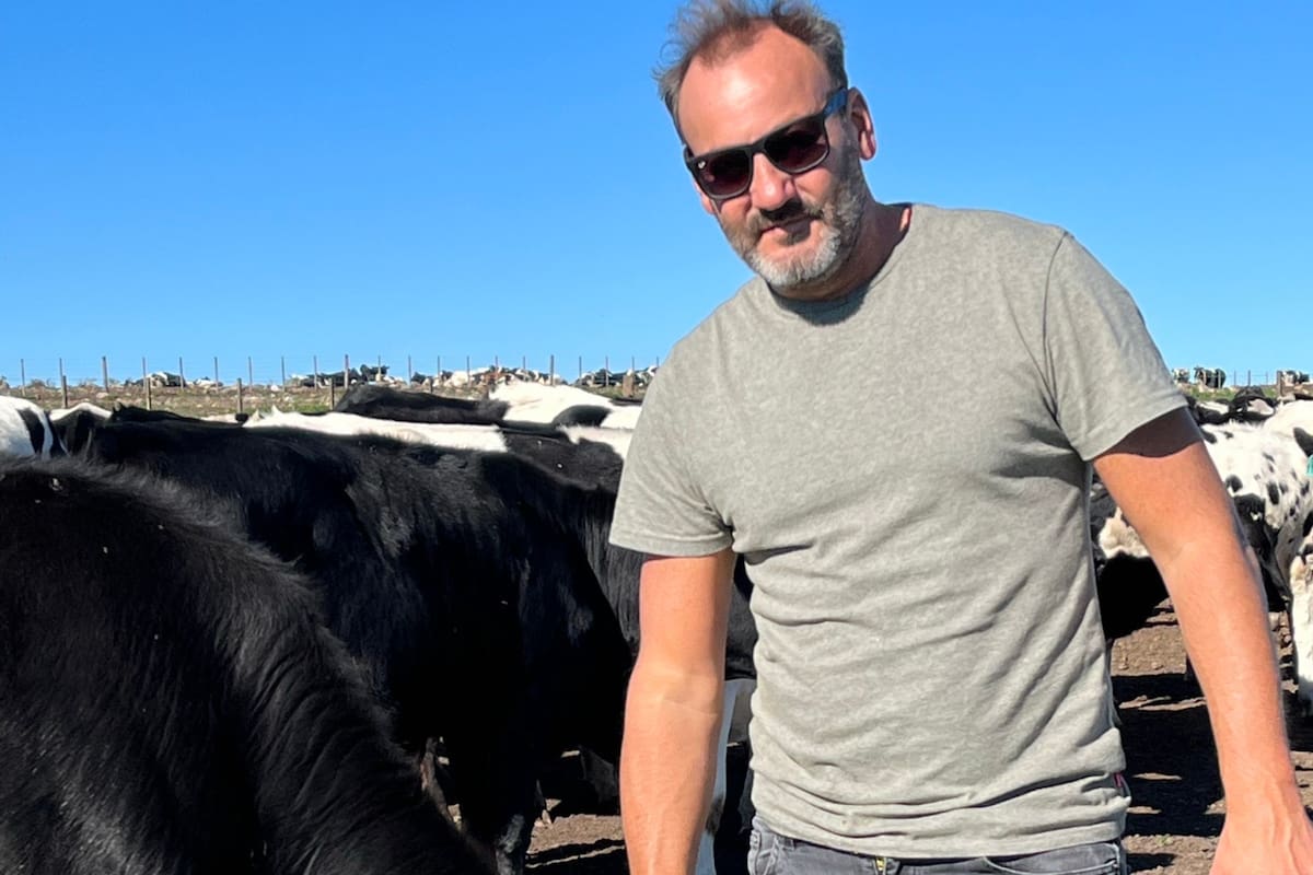 Hernán Francois es ingeniero en producción agropecuaria