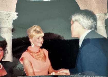 Hernán, junto a Ivanka Trump.