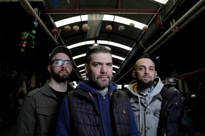 Hernán Langer, Marcelo Corvalán y Andrés Vilanova