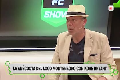 Hernán Montenegro recordó una divertida anécdota con Kobe Bryant y dijo que su muerte la sintió como la partida de "un hijo"
