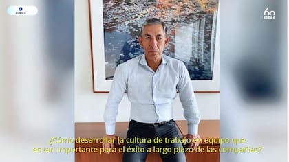 Hernández grabó un mensaje para los empresarios locales