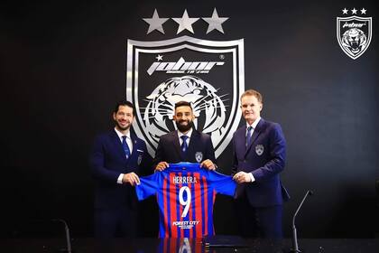 Herrera llegó a préstamo a Independiente tras su breve estadía en Johor