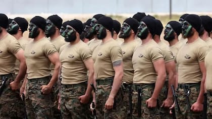 Hezbollah tiene una fuerza militar bien entrenada