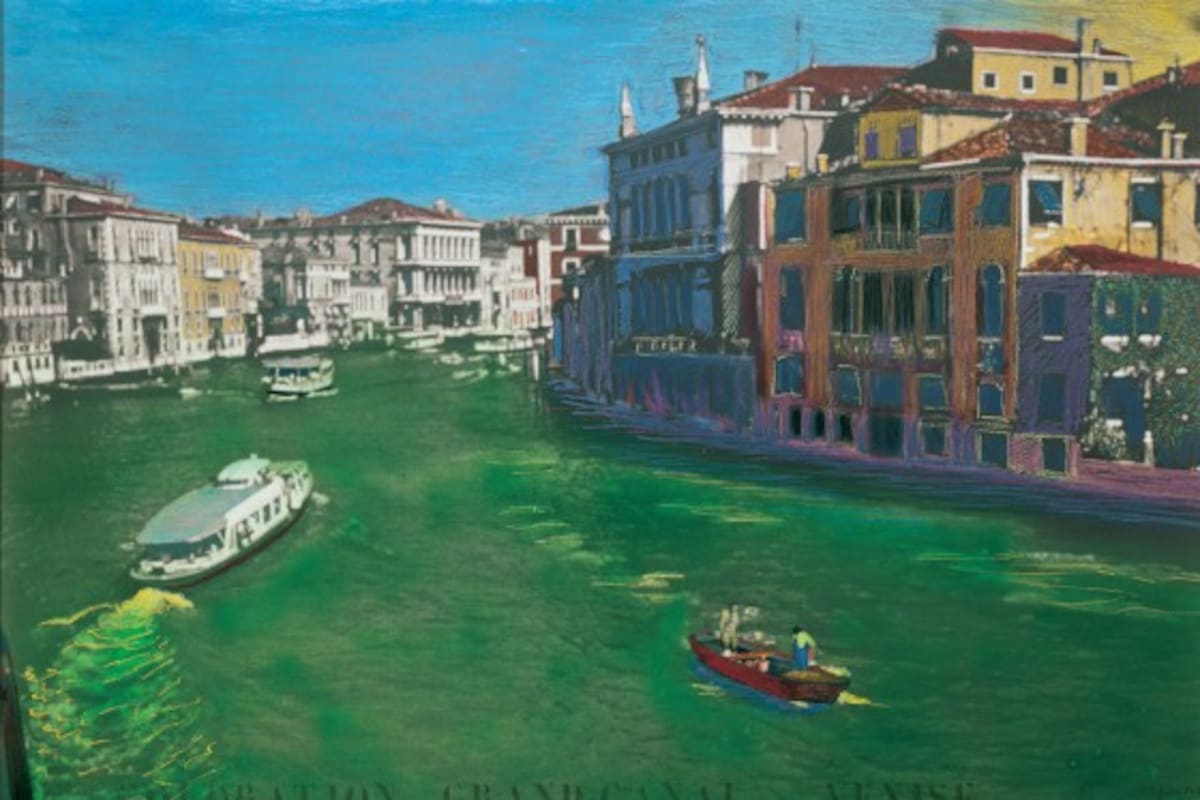 Hidrocromía intercontinental (detalle), 1970