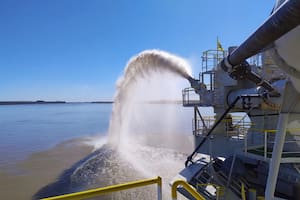 Confirman que Jan De Nul ganó la licitación y operará la Hidrovía por los próximos 25 años