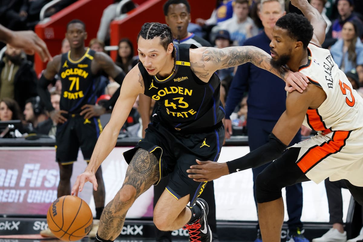 Hield anota 19 y Warriors se recuperan con triunfo 107-104 sobre Pistons
