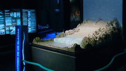 Hielos. El Glaciarium, en Calafate, lo inauguró Cristina Kirchner. Obtuvo el premio de la revista Lugares al mejor museo de la Argentina