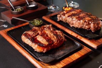 Hierro. Ojo de bife y ojo de bife madurado