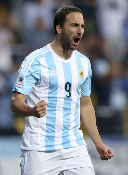 Higuaín marcó en el último partido