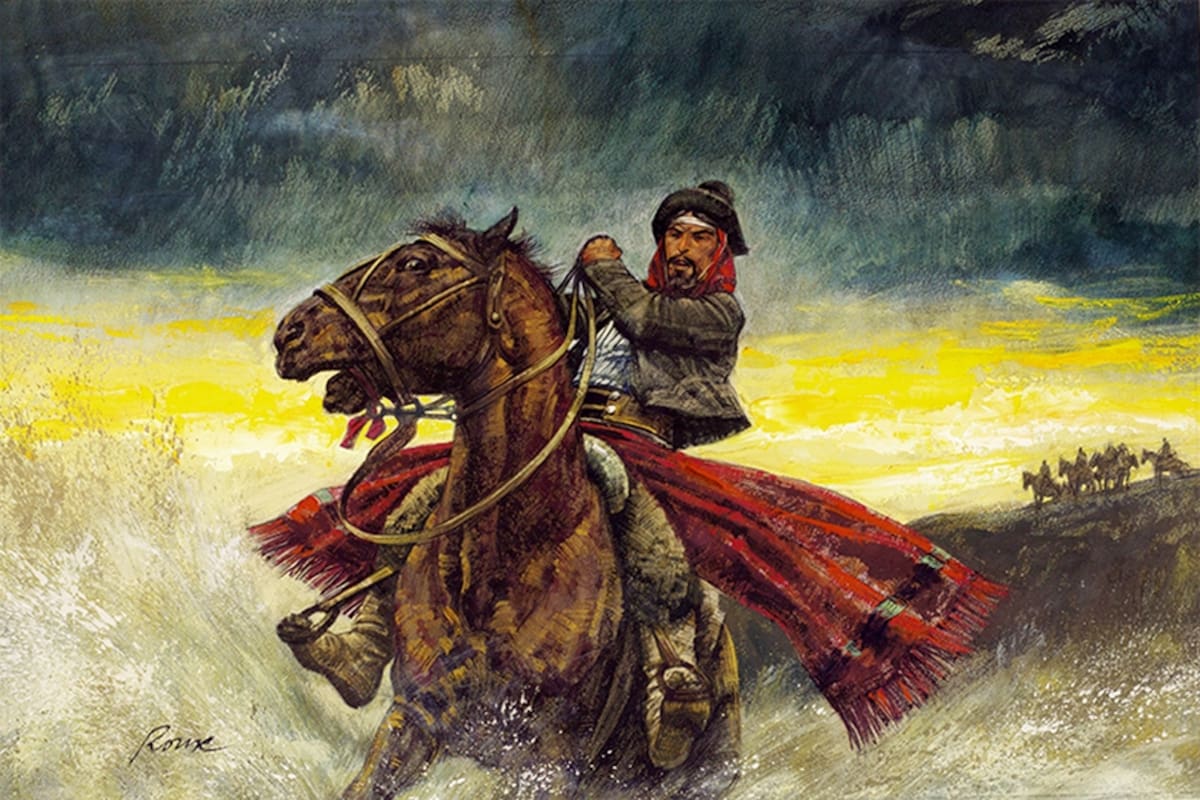 Hijo de un pionero de la historieta, Guillermo Roux pintó tapas para tiras gauchescas