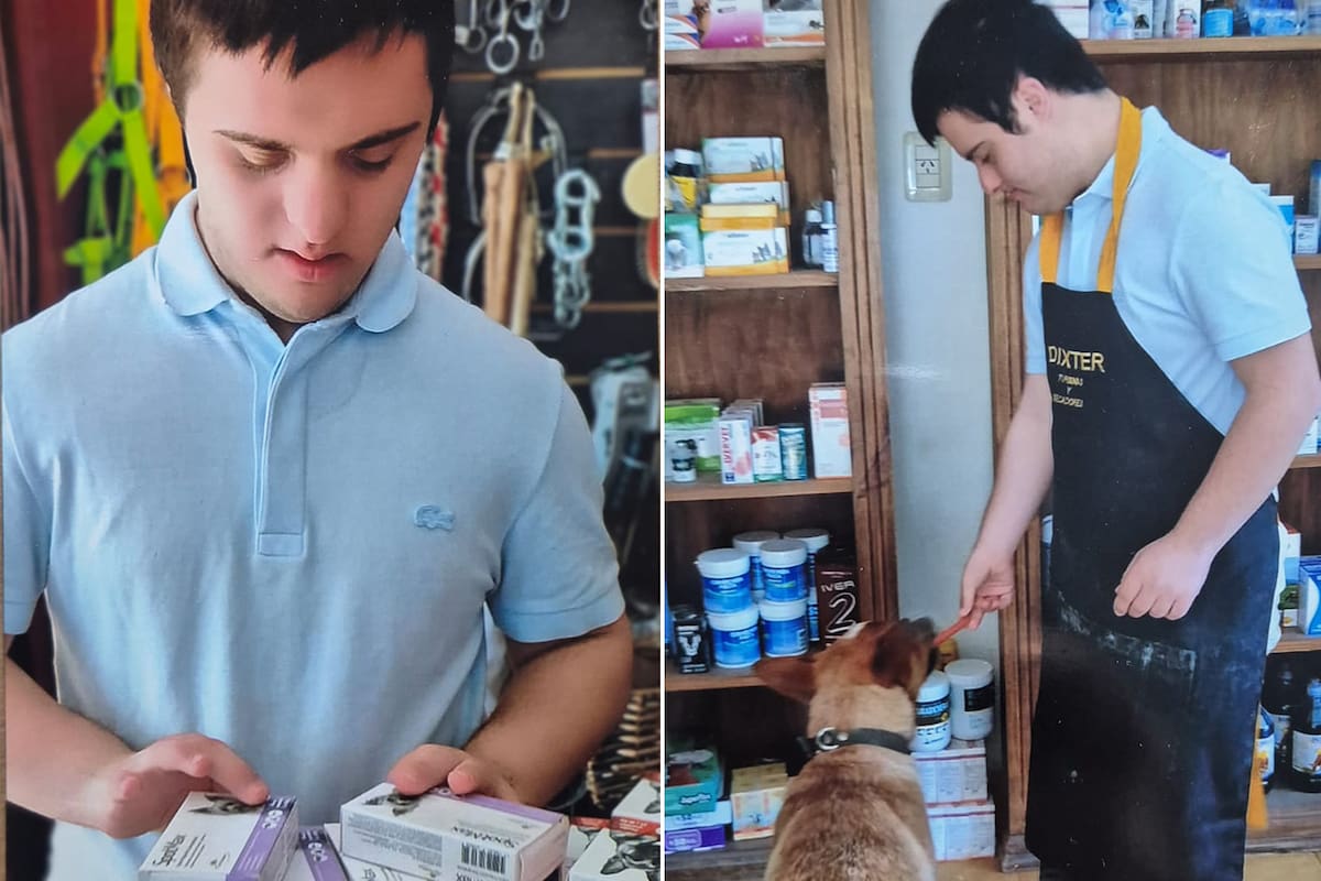 Hilario trabaja en el veterinaria tres días a la semana
