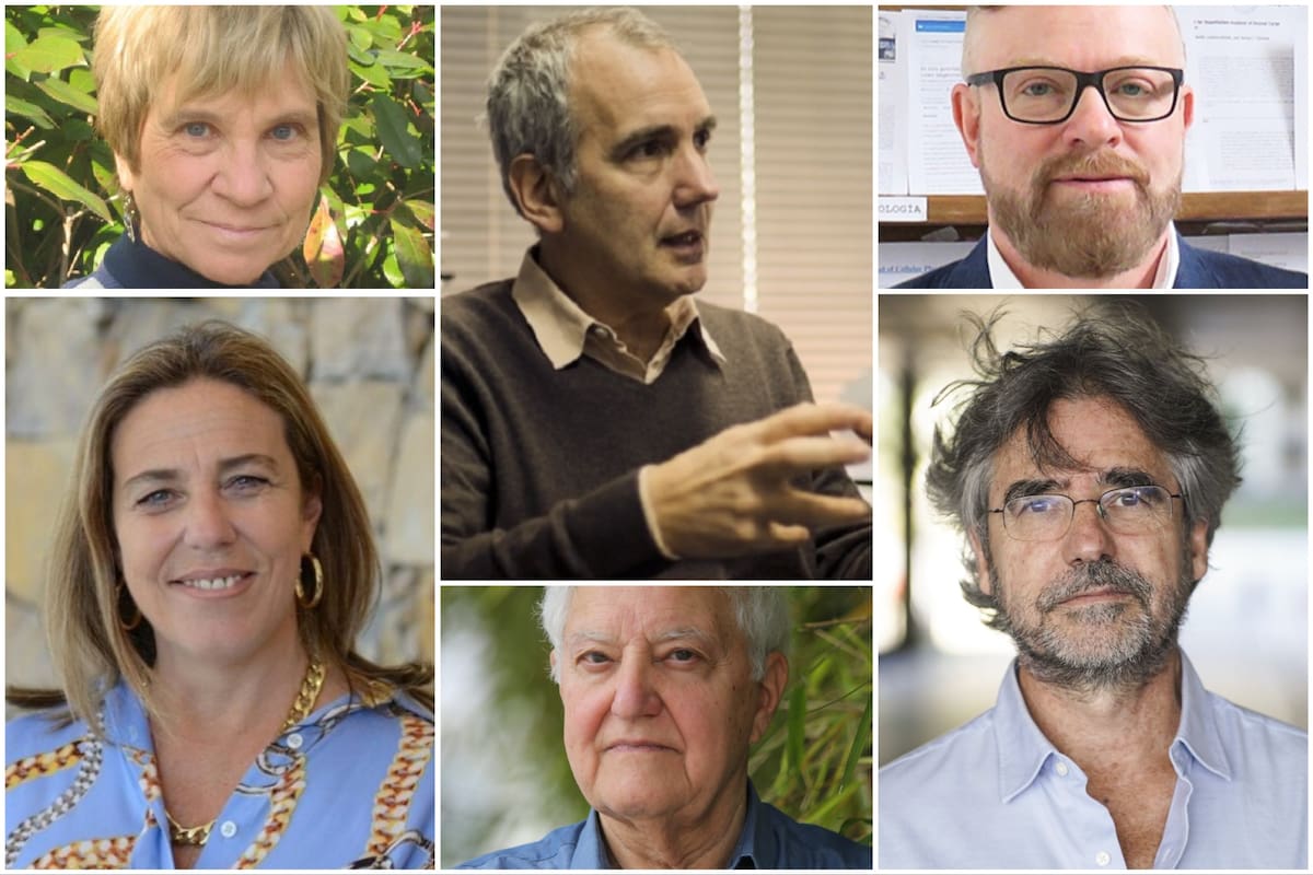 Hilda Sabato, Alberto Kornblihtt, Gabriel Rabinovich, Beatriz Bragoni, Hugo Vezzetti y Roy Hora