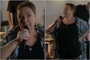 Hilde tiene 73 años y se volvió viral en las redes con su "Rap de Ciudad Evita" (Foto: Captura / TikTok @mazzucasmotel)