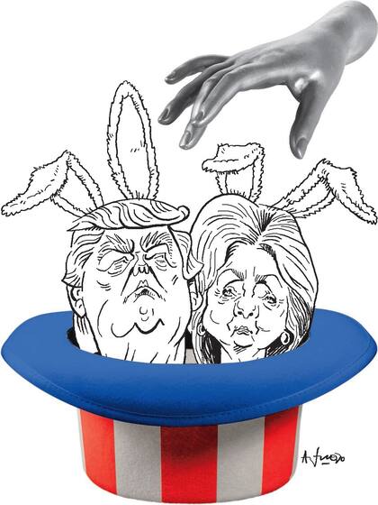 Hillary Clinton y Donald Trump definen quien será el nuevo presidente de EE.UU.