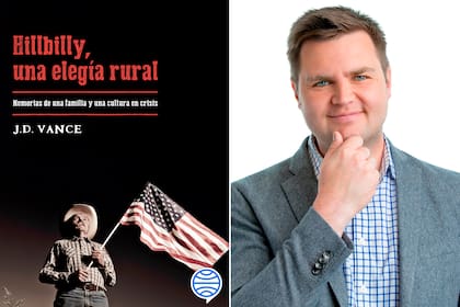 "Hillbilly, una elegía rural. Memorias de una familia y una cultura en crisis", de J. D. Vance, que integra la fórmula presindecial con Donald Trump