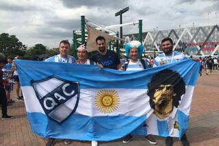 Los hinchas argentinos en Osaka, entre la esperanza y el escepticismo
