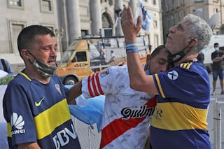 "Diego Maradona hizo que nos abracemos más allá de la política o de la camiseta"