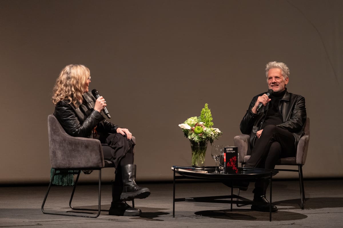 Hinde Pomeraniec y Alan Pauls, en la presentación de "Malas lenguas"