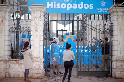 Hisopados en el Barrio General Paz, Córdoba. Foto de archivo.