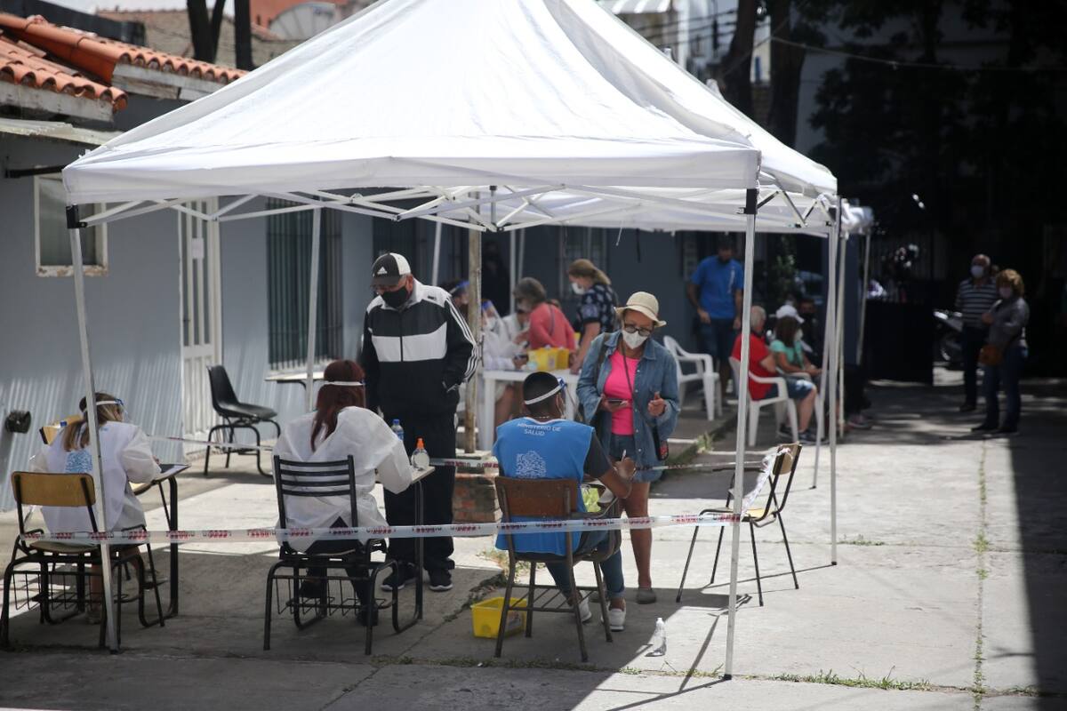 Hisopados gratuitos en Mar del Plata