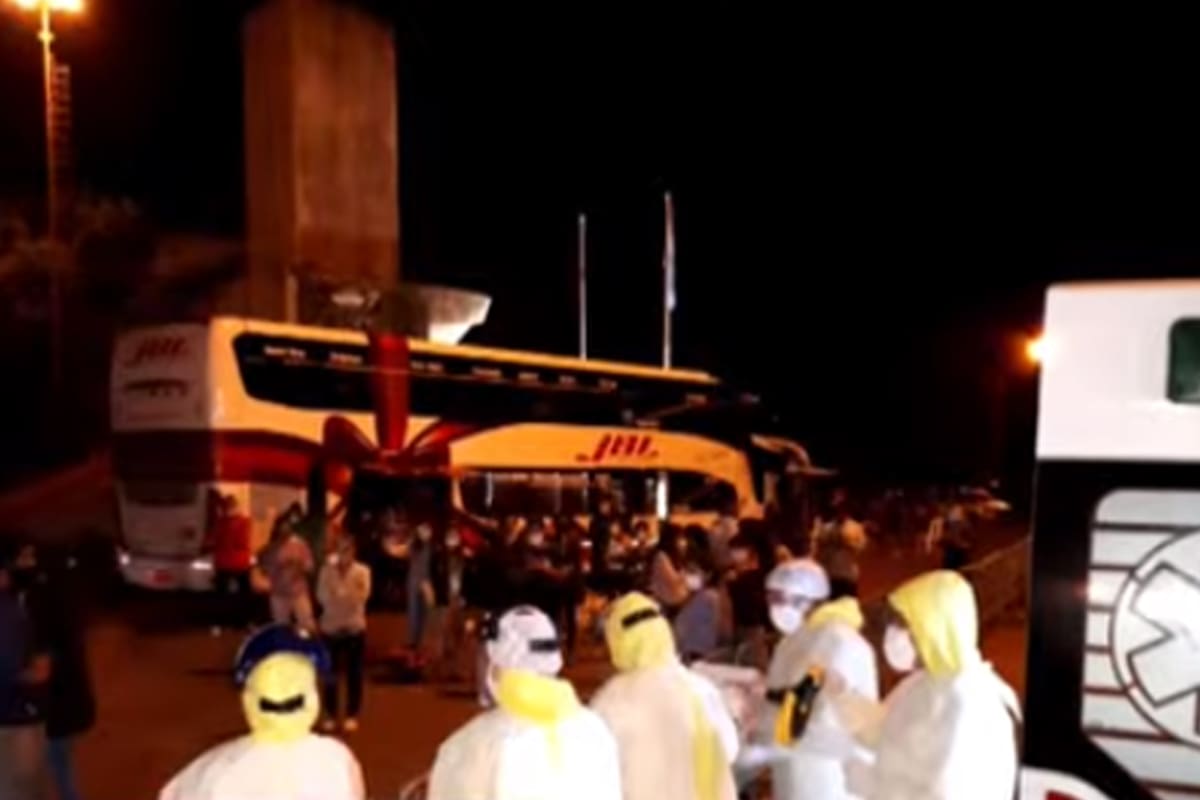 Hisoparon a los pasajeros varados en Uruguayana