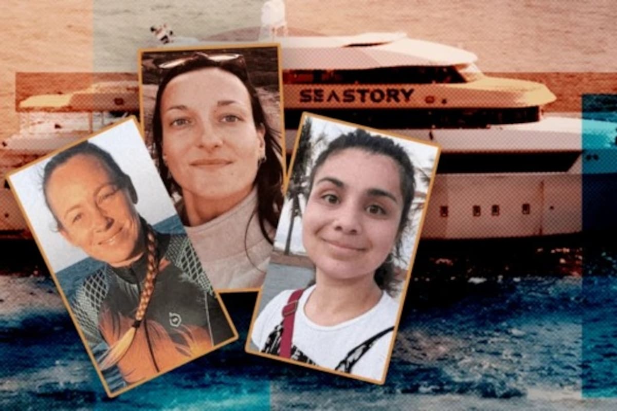 Hissora, Lucianna y Sarah estaban en el Sea Story la noche en que se hundió en el Mar Rojo