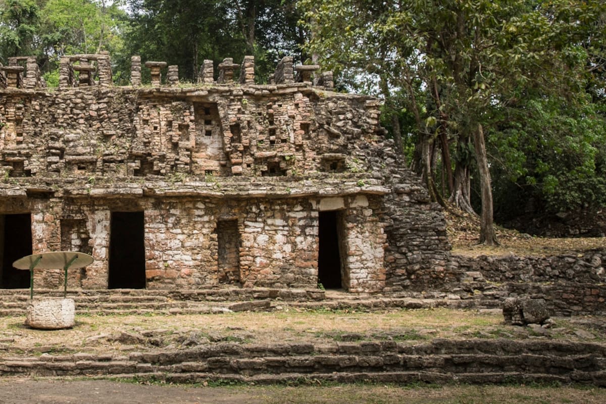 Las ruinas de Palenque.