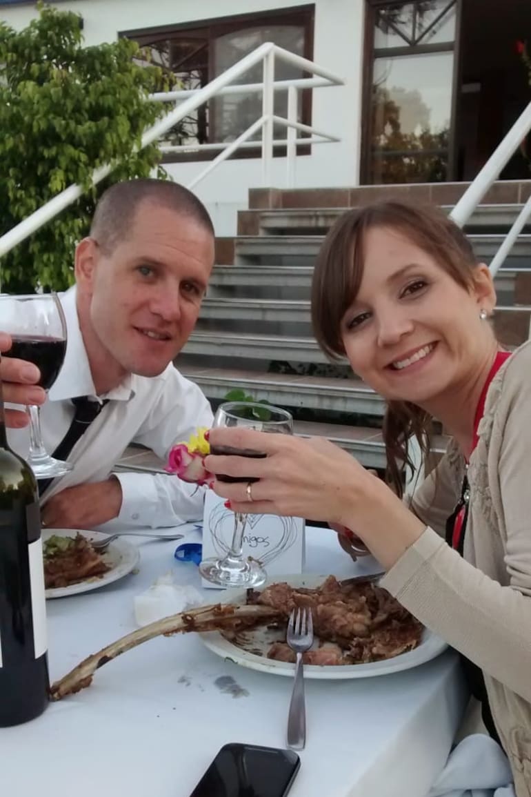 Historia de amor de Cristian y Natalia