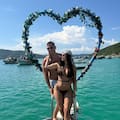 Se conocieron en un reality show para encontrar pareja, pero él la rechazó