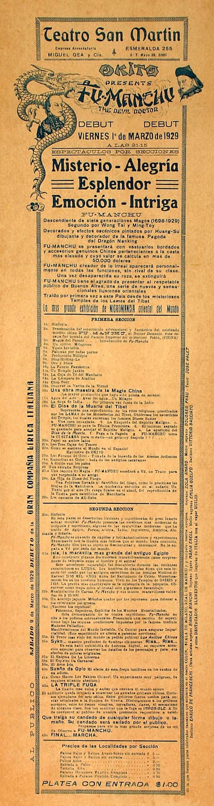 Historia de Fu Manchu