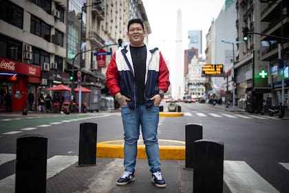 Historias - Tomas Xu, dueño de Shanghai Express. Calle Corrientes, CABA.