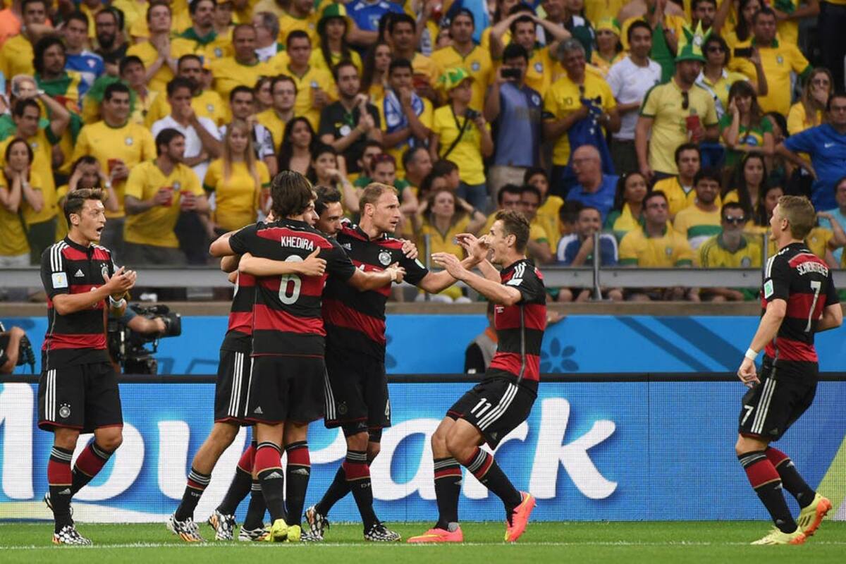 Histórica: la paliza de Alemania al local Brasil en el Mineirao