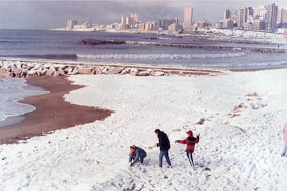 Histórica nevada del 1° de agosto de 1991 en Mar del Plata