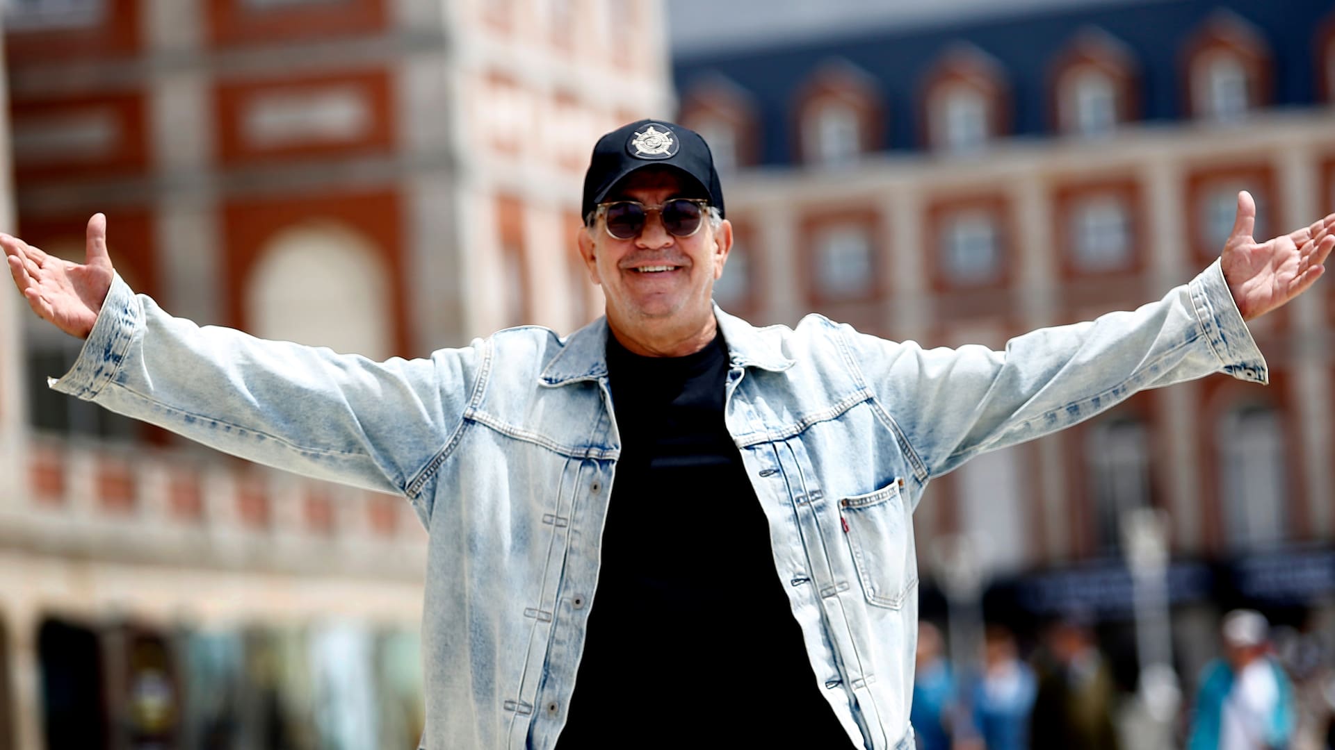 Miguel Ángel Rodríguez en la Rambla de Mar del Plata