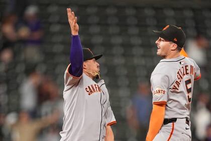Hit de Yastrzemski corona 9º inning de 4 carreras; Gigantes se imponen 6-5 a Rockies