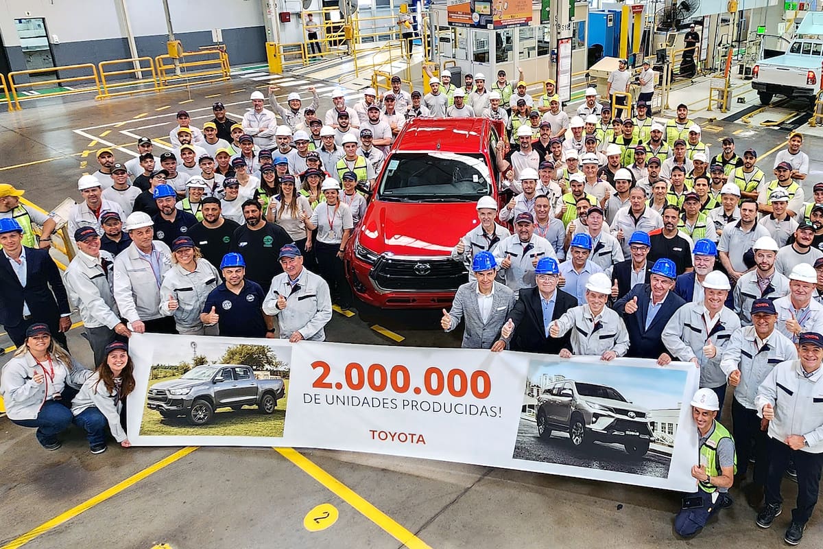 Hito de producción en Zárate