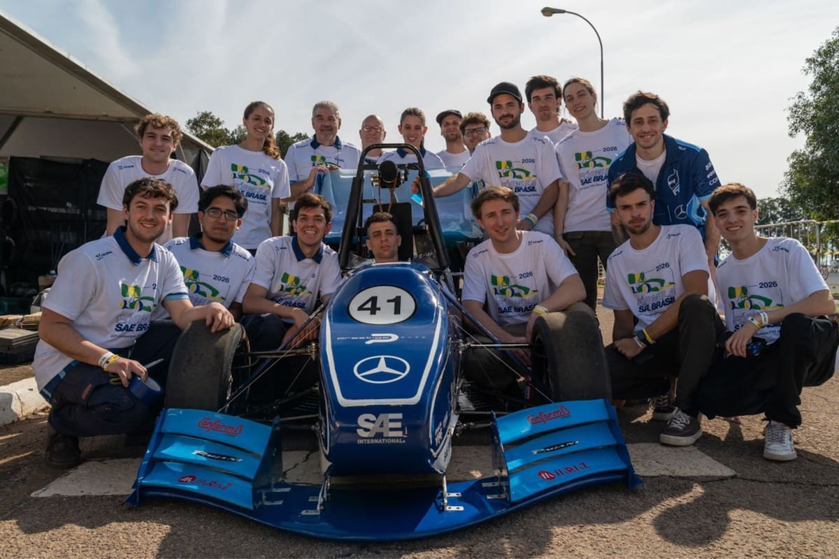 Hito en la ingeniería argentina: estudiantes de la UBA construyeron el primer monoplaza que compitió a nivel internacional