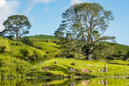 Hobbiton se encuentra en la región de Waikato de Nueva Zelanda.