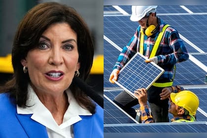 Hochul anunció financiamiento para programas en desarrollo laboral de energía limpia