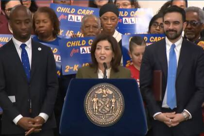 Hochul anunció novedades sobre el cuidado infantil en Nueva York