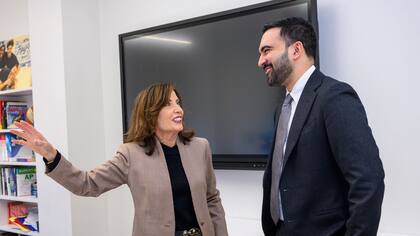 Hochul y Mamdani se unieron para enfrentar el déficit fiscal en la ciudad de Nueva York
