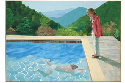"Portrait of an Artist (Pool with two figures)" destronó a "Balloon Dog", de Jeff Koons