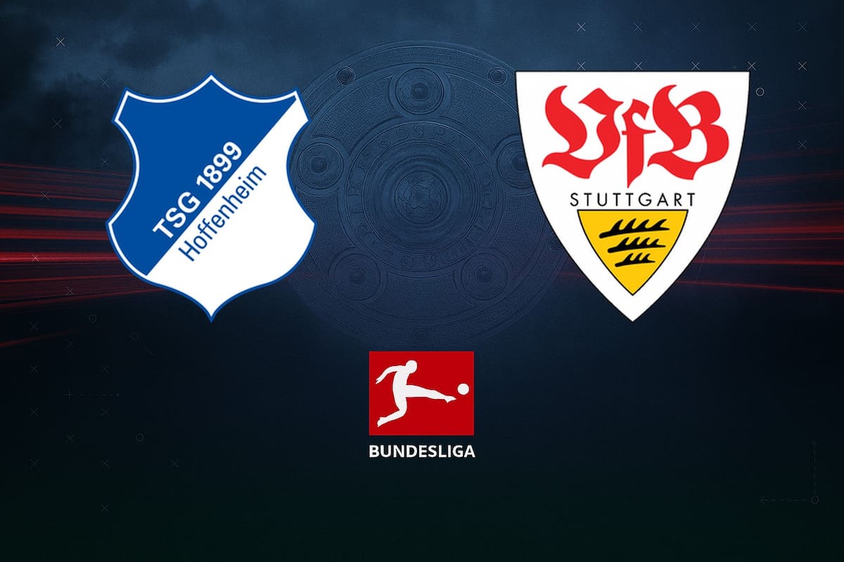 Hoffenheim y Stuttgart disputaron uno de los encuentros de la jornada del fútbol aleman
